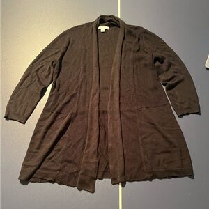 New York & Company Black Knit Cardigan